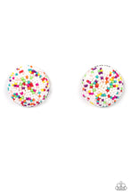 Load image into Gallery viewer, Kaleidoscope Sky - White Seed Bead Earrings Paparazzi Accessories