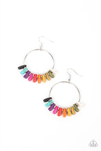 Load image into Gallery viewer, Earthy Ensemble - Multi Stone Earrings Paparazzi Accessories