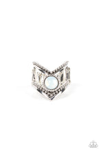 Load image into Gallery viewer, Axial Angle - White Opal Ring Paparazzi Accessories