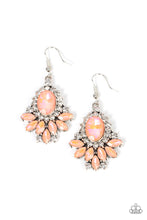 Load image into Gallery viewer, Magic Spell Sparkle - Orange Iridescent Earrings Paparazzi Accessories