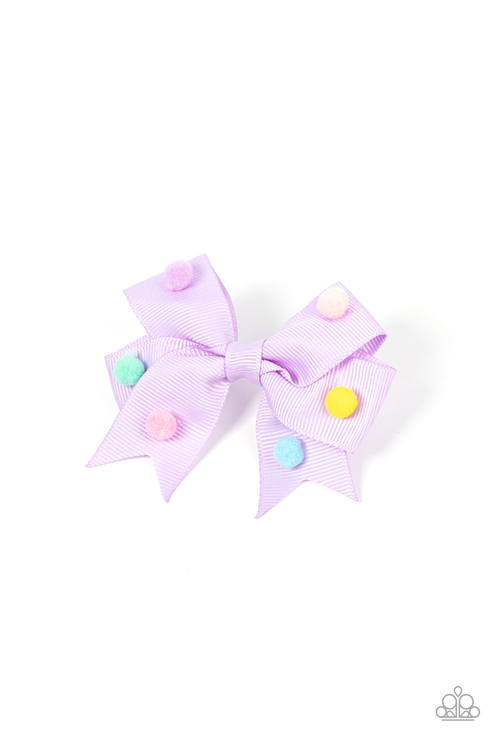 Pom Poms Promenade - Purple Hair Accessory Paparazzi Accessories