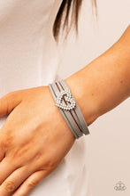 Load image into Gallery viewer, Wildly in Love - Silver Paparazzi Accessories