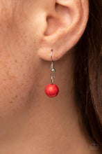 Load image into Gallery viewer, Southwest Paradise - Red Stone Necklace Paparazzi Accessories