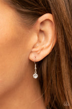 Load image into Gallery viewer, Finding My Forever - Red Rhinestone Heart Necklace Paparazzi Accessories