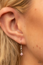Load image into Gallery viewer, Twitterpated Twinkle - Pink Rhinestone Heart Choker Necklace Paparazzi Accessories