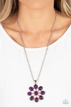 Load image into Gallery viewer, In the MEADOW of Nowhere - Multi Floral Necklace Paparazzi Accessories