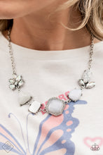 Load image into Gallery viewer, Eco Enchantment White Necklace Paparazzi Accessories