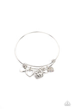 Load image into Gallery viewer, Im Yours - Multi Rhinestone Charm Bangle Bracelet Paparazzi Accessories