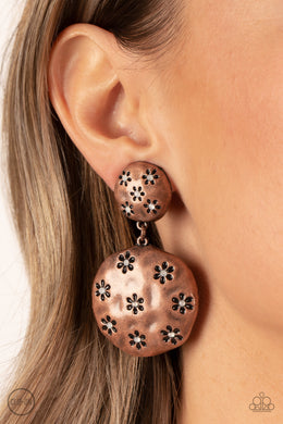 Industrial Fairytale - Copper Clip-On Paparazzi Accessories