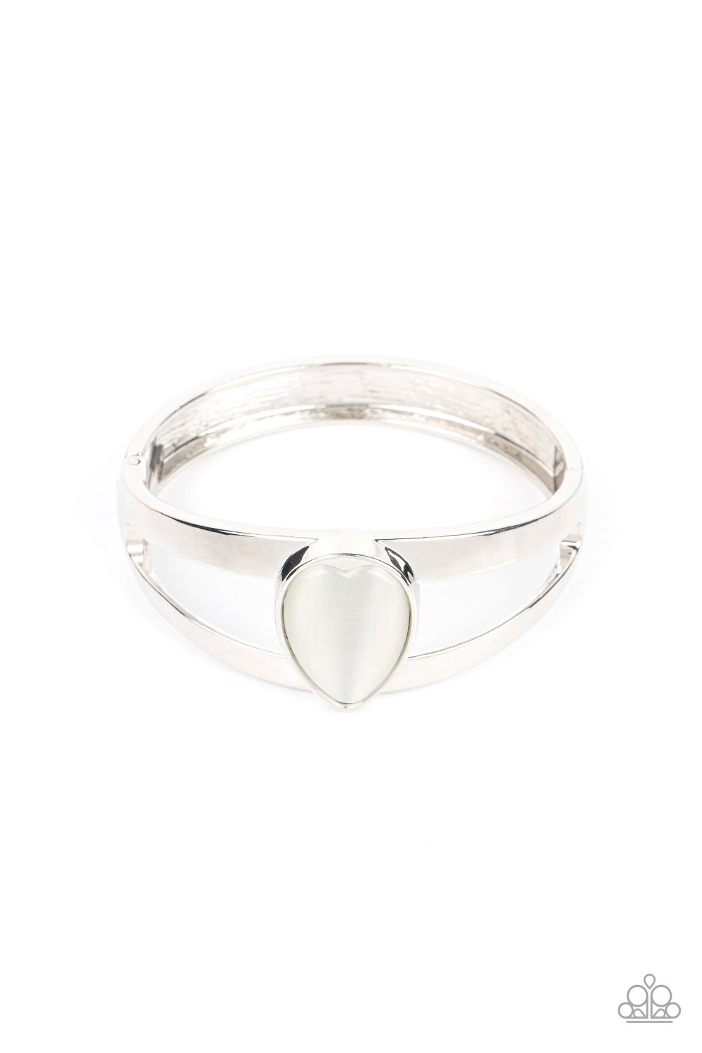 Enhanced Enchantment - White Paparazzi Accessories
