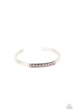Load image into Gallery viewer, Gives Me the SHIMMERS - Pink Rhinestone Cuff Bracelet Paparazzi Accessories