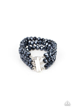 Load image into Gallery viewer, Supernova Sultry - Blue Magnetic Bracelet Paparazzi Accessories