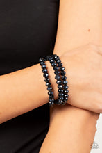 Load image into Gallery viewer, Supernova Sultry - Blue Magnetic Bracelet Paparazzi Accessories