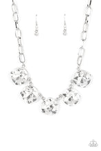 Load image into Gallery viewer, Limelight Luxury - White Rhinestone Necklace Paparazzi Accessories
