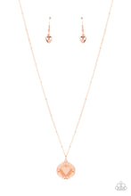 Load image into Gallery viewer, Lovestruck Shimmer - Copper Necklace Paparazzi Accessories