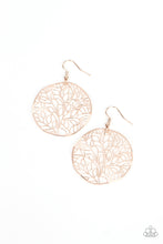 Load image into Gallery viewer, Autumn Harvest - Rose Gold Earrings Paparazzi Accessories