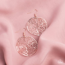 Load image into Gallery viewer, Autumn Harvest - Rose Gold Earrings Paparazzi Accessories