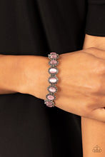 Load image into Gallery viewer, Sweet Oblivion - Pink Cat&#39;s Eye Stretchy Bracelet Paparazzi Accessories