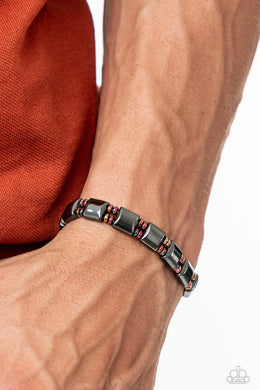 Cosmic Chrome Multi Oil Spill Stretchy Bracelet Paparazzi Accessories
