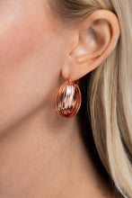 Load image into Gallery viewer, Curvy and Worthy - Copper Paparazzi Accessories