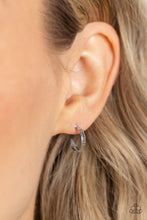 Load image into Gallery viewer, SMALLEST of Them All - Silver Hoop Earrings Paparazzi Accessories