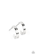 Load image into Gallery viewer, SMALLEST of Them All - Silver Hoop Earrings Paparazzi Accessories