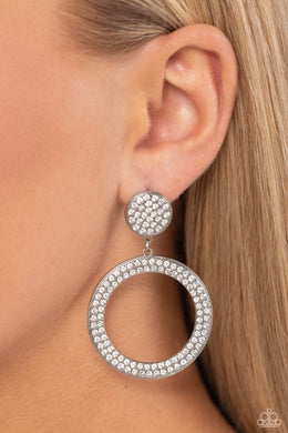 GLOW You Away - White Paparazzi Accessories