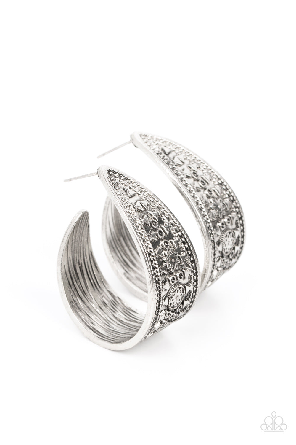 Marketplace Mixer - Silver Hoop Earrings Paparazzi Accessories