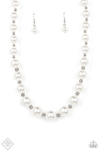 Load image into Gallery viewer, Sail Away With Me White Pearl Necklace Paparazzi Accessories