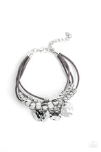 Load image into Gallery viewer, Token Trek - Silver Charm Bracelet Paparazzi Accessories