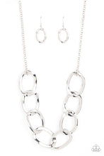 Load image into Gallery viewer, Ive got the Power - Silver Necklace Paparazzi Accessories