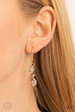 Load image into Gallery viewer, Regal Rebel - Gold Rhinestone Choker Necklace Paparazzi Accessories