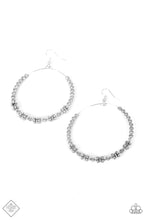 Load image into Gallery viewer, Simple Synchrony Silver Earrings Paparazzi Accessories