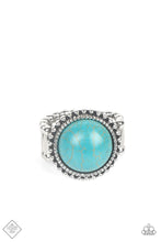 Load image into Gallery viewer, Mesa Mecca Blue Ring Paparazzi Accessories