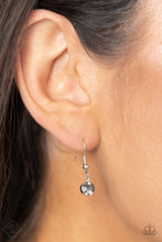 Load image into Gallery viewer, The Only SMOKE-SHOW In Town Silver Rhinestone Necklace Paparazzi Accessories