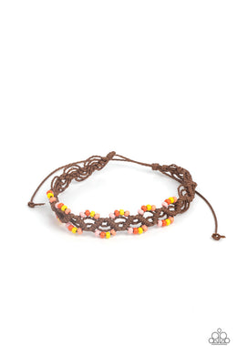 Cast a Wide Net - Orange Paparazzi Accessories