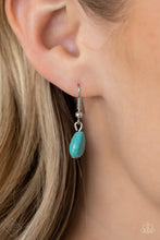 Load image into Gallery viewer, Saguaro Soul Trek Blue Necklace Paparazzi Accessories