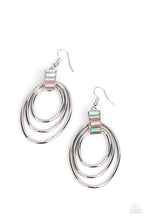 Load image into Gallery viewer, Intergalactic Glamour - Multi Rhinestone Earrrings Paparazzi Accessories