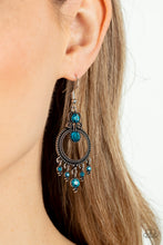 Load image into Gallery viewer, Palace Politics - Blue Paparazzi Accessories