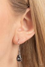 Load image into Gallery viewer, Completely Captivated - Silver Rhinestone Necklace Paparazzi Accessories