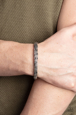 Rally Together - Silver Paparazzi Accessories