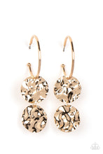 Load image into Gallery viewer, Sending Shock Waves - Gold Paparazzi Accessories