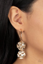Load image into Gallery viewer, Sending Shock Waves - Gold Paparazzi Accessories