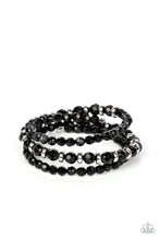 Load image into Gallery viewer, Its a Vibe - Black Coil Bracelet Paparazzi Accessories
