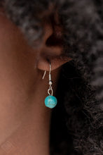 Load image into Gallery viewer, Hidden Lagoon - Blue Turquoise Stone Necklace Paparazzi Accessories