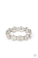 Load image into Gallery viewer, Premium Perennial Iridescent Rhinestone Stretchy Bracelet Paparazzi Accessories