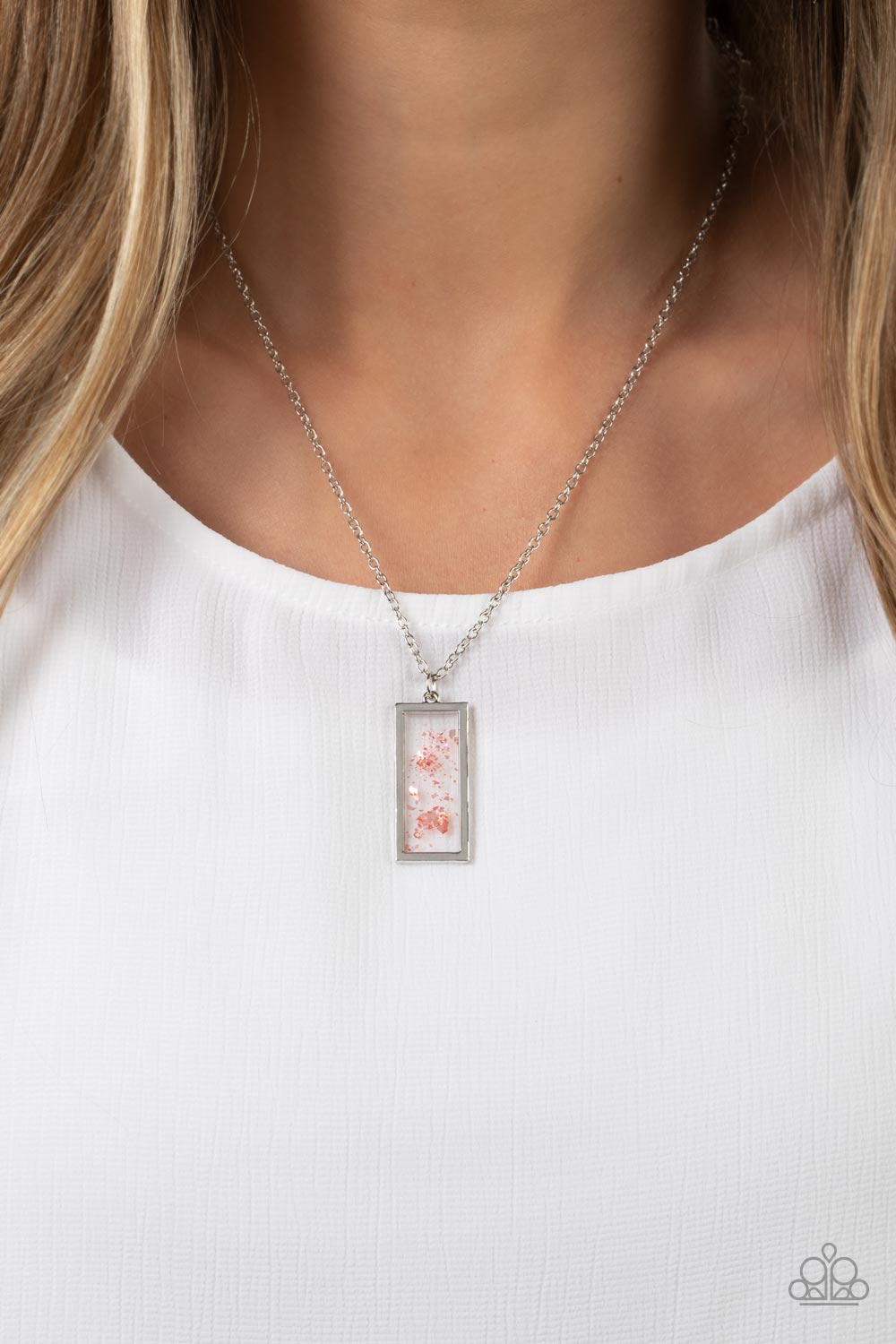 SEA You Around - Pink Necklace Paparazzi Accessories