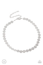 Load image into Gallery viewer, Flash Mob Flicker - Silver Choker Necklace Paparazzi Accessories