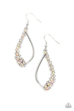 Load image into Gallery viewer, Sparkly Side Effects - Multi Iridescent Rhinestone Earrings Paparazzi Accessories