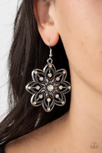 Load image into Gallery viewer, Prismatic Perennial - Multi Floral Earring Paparazzi Accessories